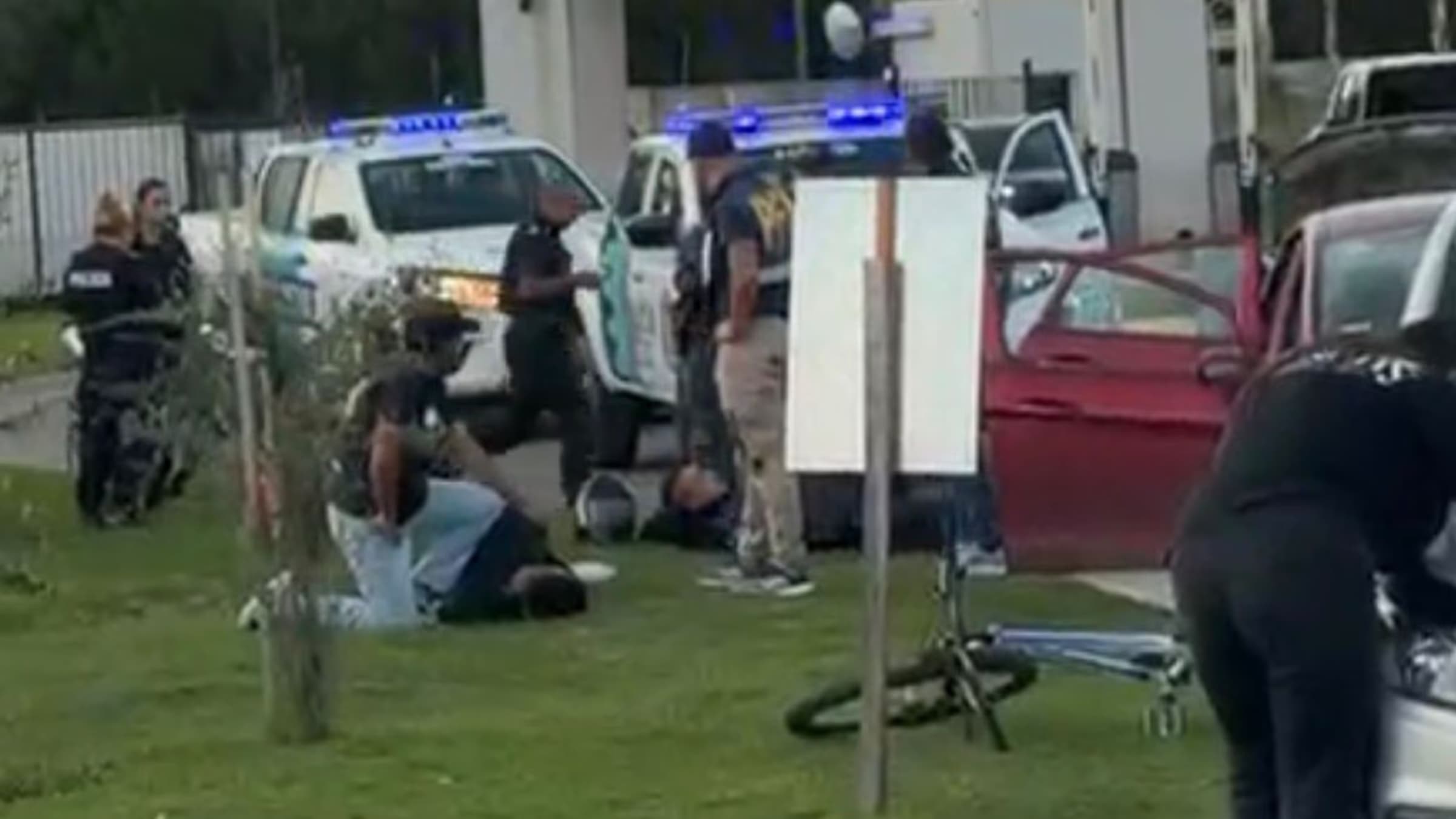 Persecución policial terminó con un detenido dentro de un country de Canning