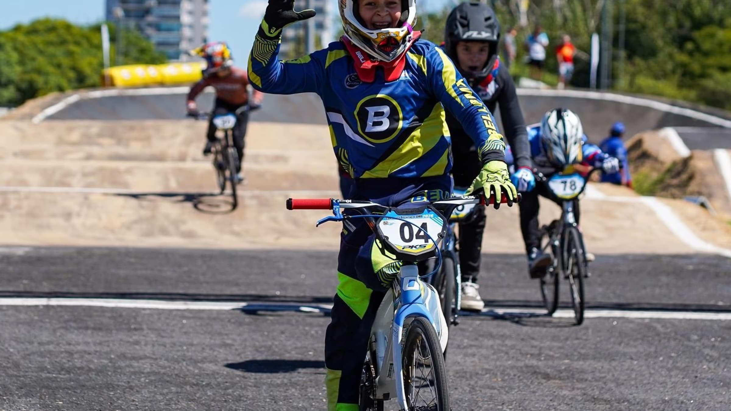 El niño de Canning brilla en el Nacional de BMX 2026